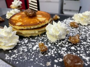 Pancakes à la crème de marron
