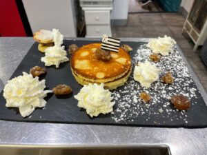 Pancakes à la crème de marron